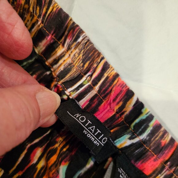 Gorgeous Colorful Notations Woman Maxi Skirt 2X - Picture 9 of 9